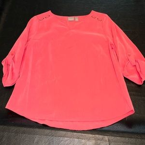 Chico's 3/4 sleeve top, Size 1/Medium, EUC